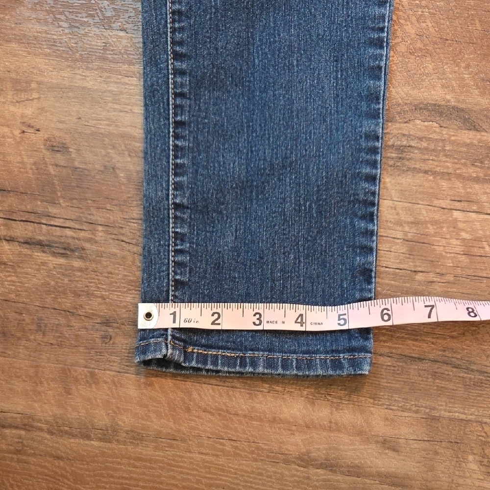Levi's Pull-on Skinny Blue Jeans Woman's Size 6 - Picture 13 of 14